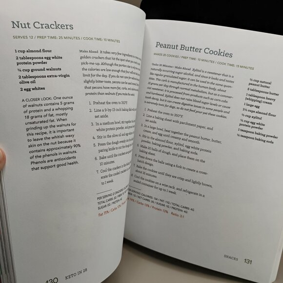 Keto in 28 The Ultimate Low Carb High Fat Wt Loss Solution paperback dated 2015 - Picture 10 of 16